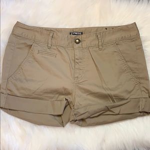 Express Khaki Shorts